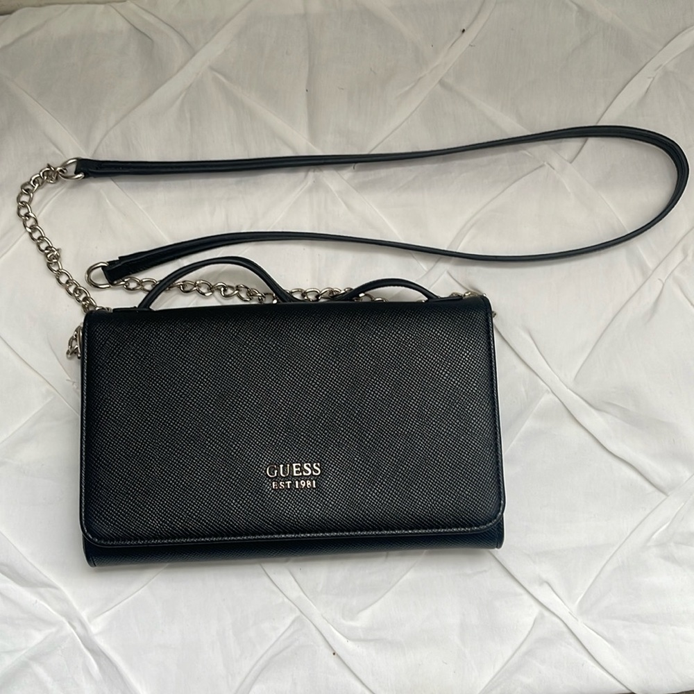 Guess small crossbody organizer purse